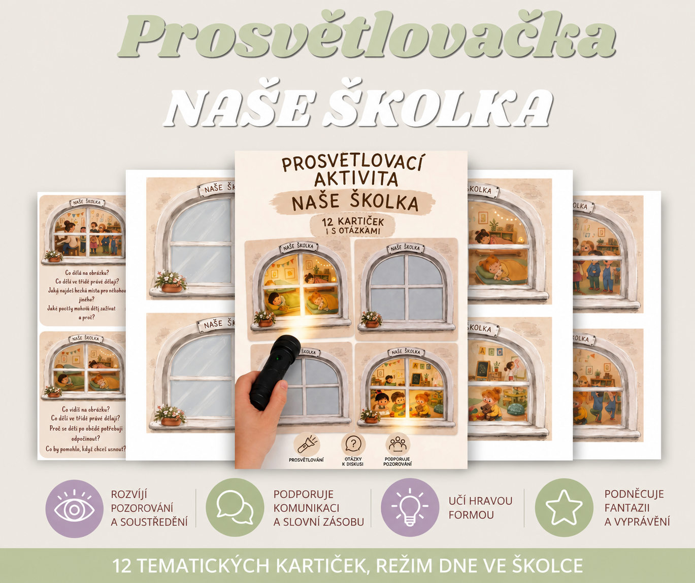 Prosvětlovačka NAŠE ŠKOLKA
