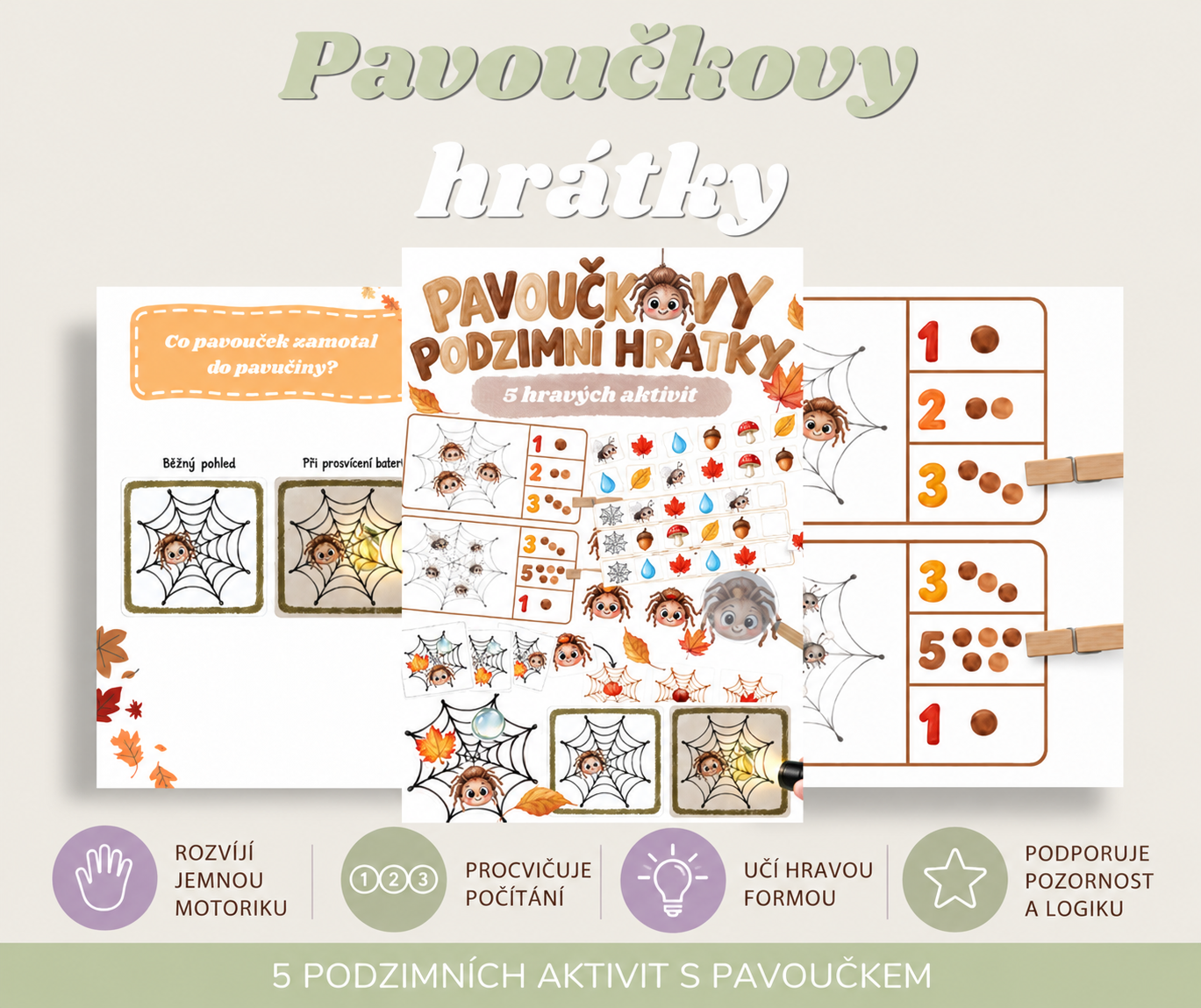  Pavoučkovy podzimní hrátky